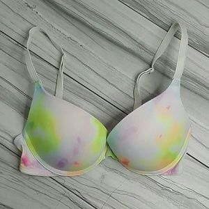 Pink Victoria's Secret the dye bra 32C